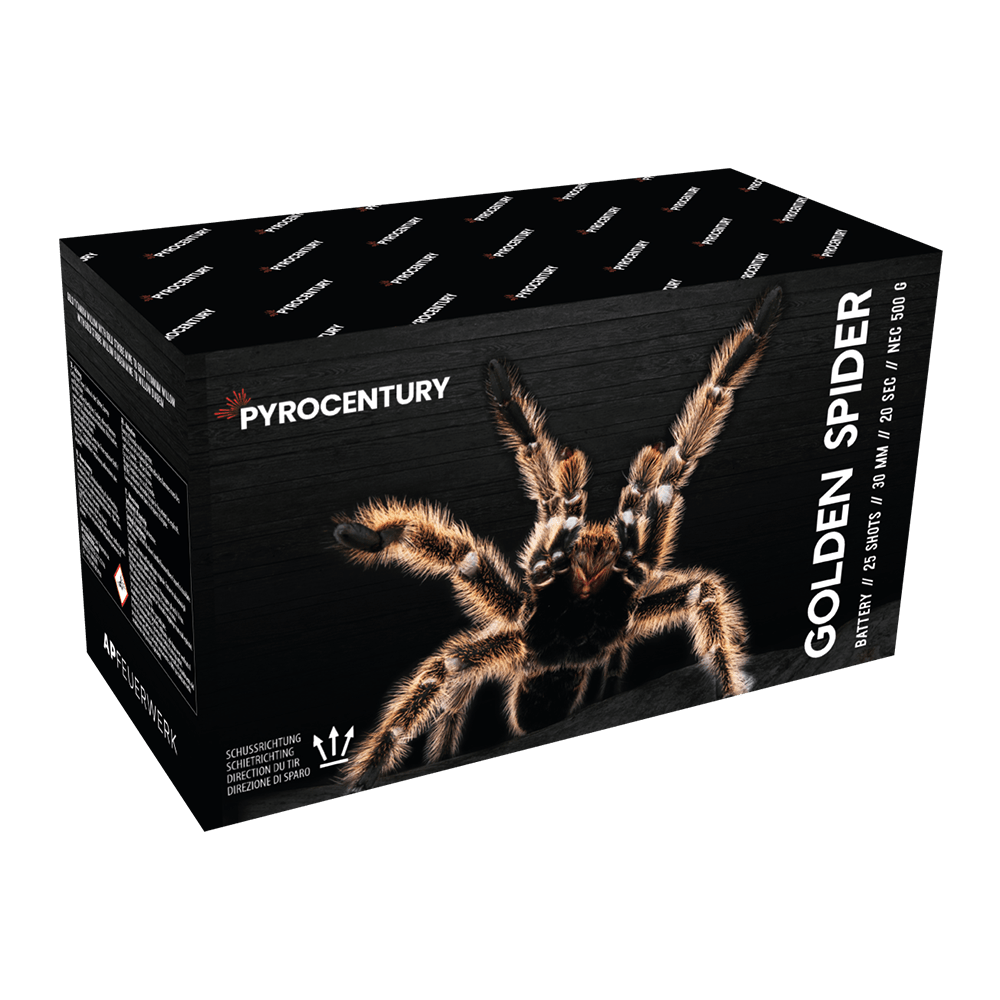 Pyrocentury Golden Spider